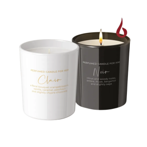 Cặp Nến Thơm Châu Âu Cao Cấp For Her & For Him