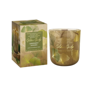 Nến Thơm Golden Ginko Greenery Shades